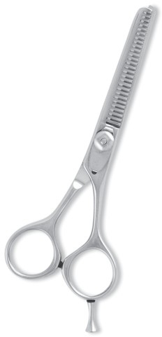 Professional Thinning Scissor. One Blade Teeth and One Blade Razor. Mirror Finish.