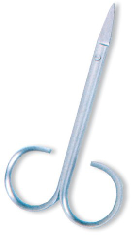 Cuticle Scissor. Satin Finish.